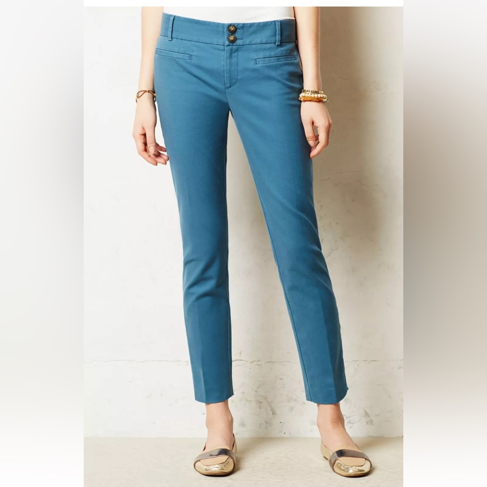Anthropologie Cartonnier‎ Ankle Zip Charlie Trousers